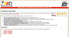 Desktop Screenshot of feats2009.theatreinbrussels.com