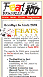 Mobile Screenshot of feats2009.theatreinbrussels.com